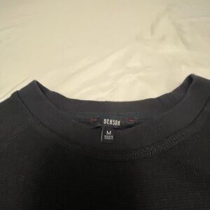 2 - Men's Black and Blue Sweaters Benson & H&M